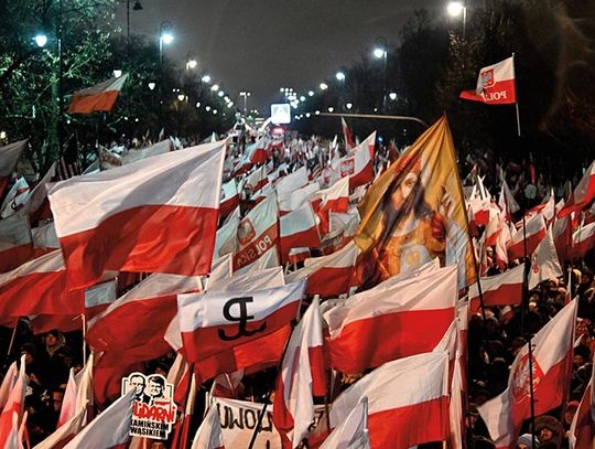 Pod Sejmem „Protest Wolnych Polaków” organizowany przez PiS