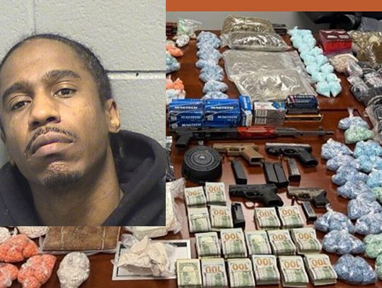 Policja chicagowska przejęła narkotyki i broń o wartości ponad 4 mln dol.