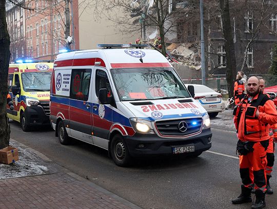 Policja: matka i córka, które zginęły w wybuchu w Katowicach miały 69 i 41 lat