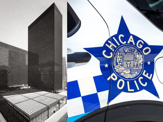 Policyjna interwencja przy budynku federalnym w centrum Chicago, doniesienia o strzałach