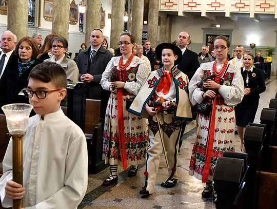 Polska msza wielkanocna na Wojciechowie