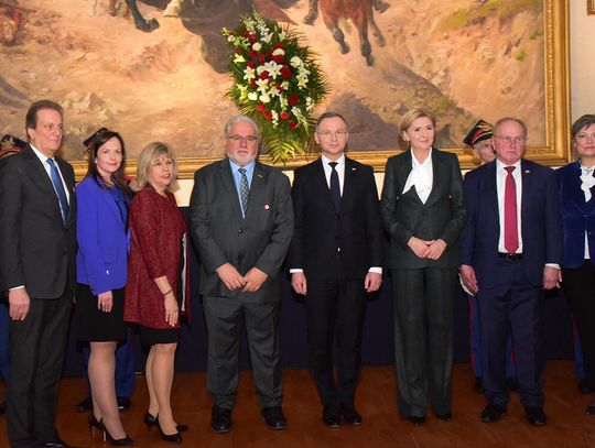 Polska para prezydencka na obchodach Dnia Pułaskiego w Muzeum Polskim w Ameryce (WIDEO)