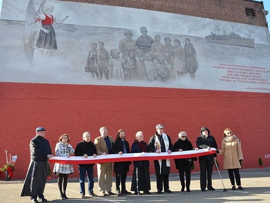 Polski mural w Chicopee