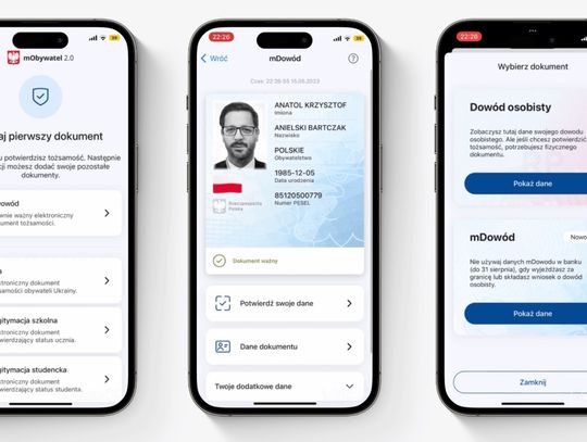 Ponad 8 mln osób posiada mDowód w aplikacji mObywatel