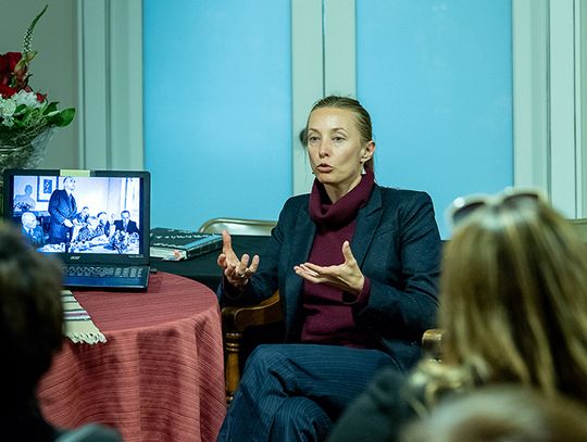 Prawnuczka Jarosława Iwaszkiewicza w MPA