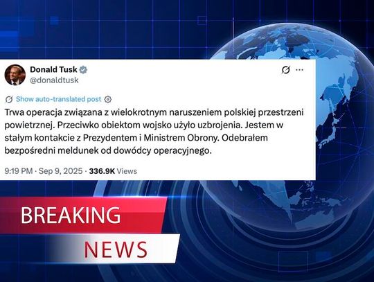 Premier: polskie wojsko użyło uzbrojenia, jestem w kontakcie z prezydentem