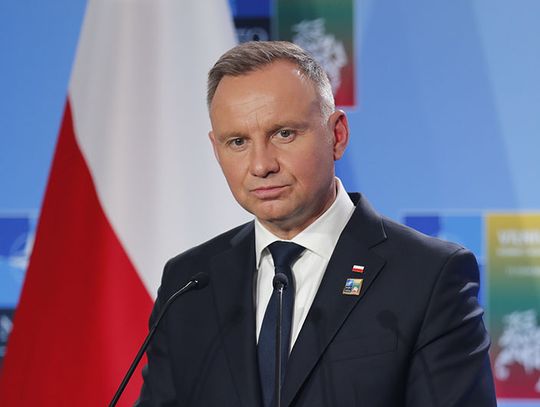 Prezydent Andrzej Duda wygłosi wieczorem orędzie