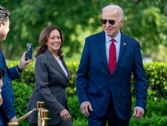 Prezydent Biden apeluje do Demokratów, by poparli Kamalę Harris: "ona jest najlepsza"