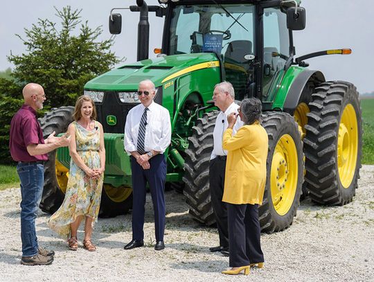 Prezydent Biden w Kankakee obiecał pomoc amerykańskim farmerom (WIDEO)