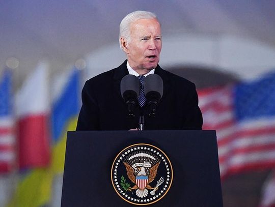 Prezydent Biden w Warszawie: Dziękuję, Polsko, za to wszystko, co robicie (WIDEO)