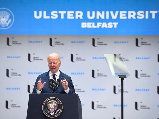 Prezydent Biden: zachowanie pokoju w Irlandii Północnej jest priorytetem dla USA (WIDEO)