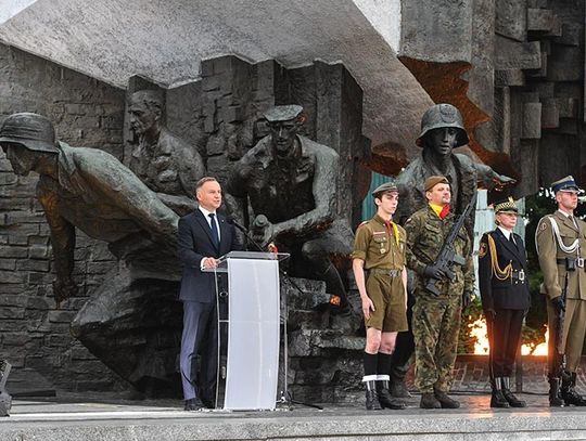 Prezydent: Bohaterami powstania była cała ludność Warszawy