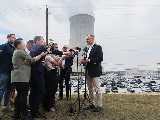 Prezydent Duda: reaktory Westinghouse są bardzo bezpieczne