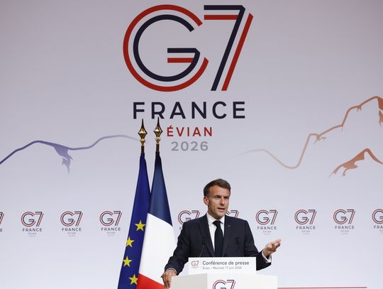 Prezydent Francji: szczyt w Evian to głęboka zmiana w sprawie Ukrainy