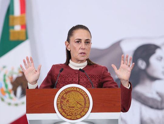 Prezydent Meksyku po rozmowie z Trumpem wykluczyła możliwość ataku ze strony USA