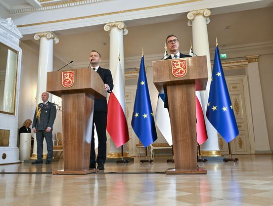 Prezydent Nawrocki: Polacy i Finowie są sojusznikami, rozumieją Rosję i nie ufają intencjom Putina