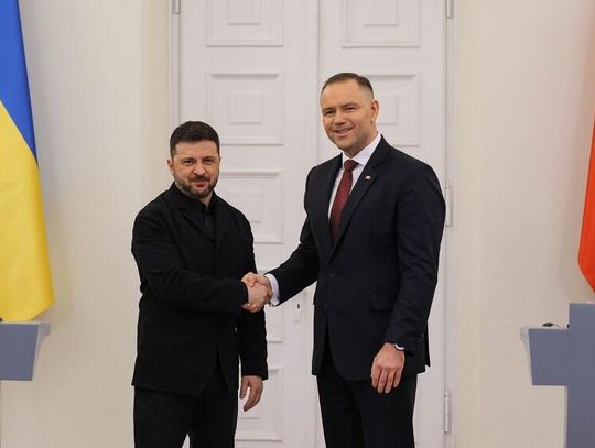 Prezydent Nawrocki: wizyta prezydenta Zełenskiego dowodzi, że w kwestii strategicznej współpracy Polska i Ukraina są razem