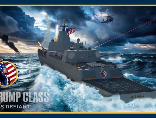 Prezydent ogłosił budowę okrętów „typu Trump”