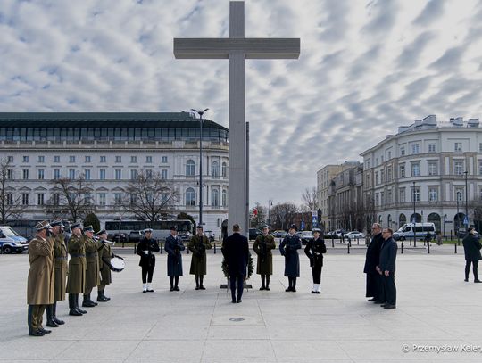 Prezydent RP Karol Nawrocki upamiętnił 21. rocznicę śmierci św. Jana Pawła II