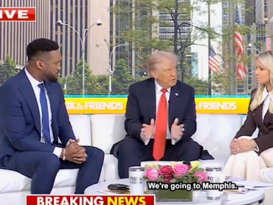 Prezydent Trump: do Memphis wejdzie Gwardia Narodowa, a jeśli będzie konieczne to również armia