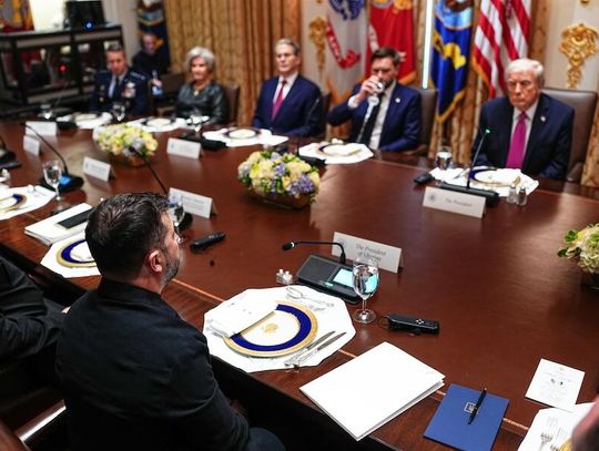 Prezydent Trump: nie mówiłem Zełenskiemu, by oddał Donbas