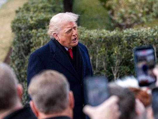 Prezydent Trump odmówił odpowiedzi na pytanie, czy użyje siły, by zająć Grenlandię