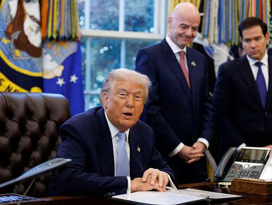 Prezydent Trump ogłosił program FIFA PASS