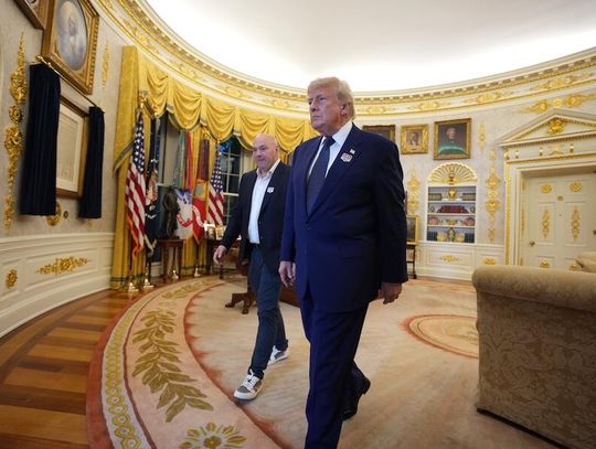 Prezydent Trump ogłosił zawarcie wstępnego porozumienia pokojowego z Iranem