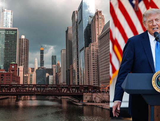 Prezydent Trump ostrzega, że Chicago „zginie” bez jego pomocy