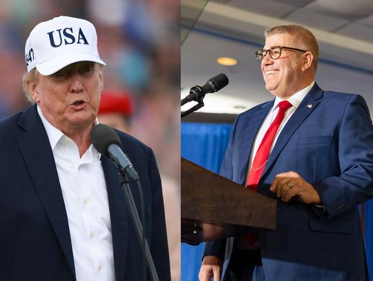 Prezydent Trump poparł Darrena Baileya w wyborach na gubernatora Illinois
