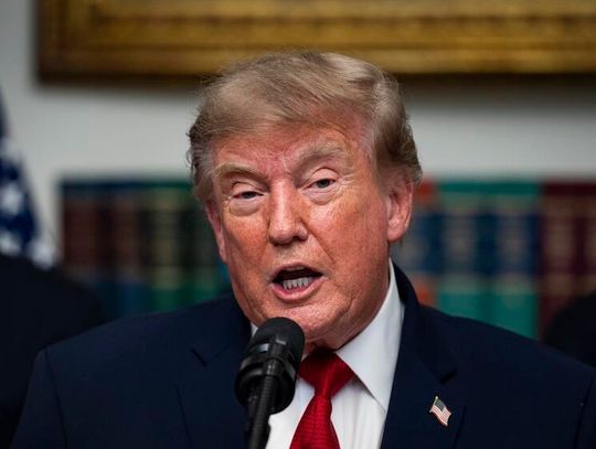 Prezydent Trump: postrzegam cieśninę Ormuz jako amerykańskie terytorium