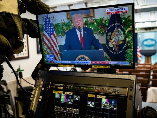 Prezydent Trump w orędziu: odziedziczyłem bałagan i go porządkujemy