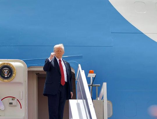 Prezydent Trump zakończył wizytę na Bliskim Wschodzie