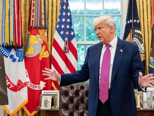 Prezydent Trump zapowiedział podwojenie ceł na stal i aluminium