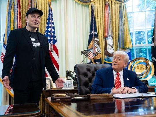 Prezydent Trump żegna Muska, nazywa go jednym z największych liderów biznesu na świecie