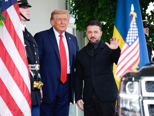 Prezydent Ukrainy Wołodymyr Zełenski przybył do Białego Domu (WIDEO)