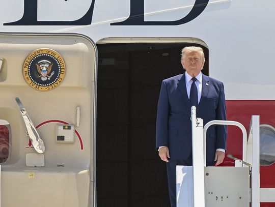 Prezydent USA Donald Trump przybył do Ankary