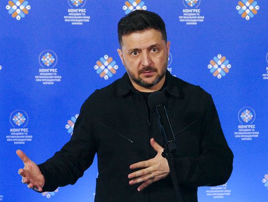 Prezydent Zełenski potwierdził rozejm na czas Wielkanocy