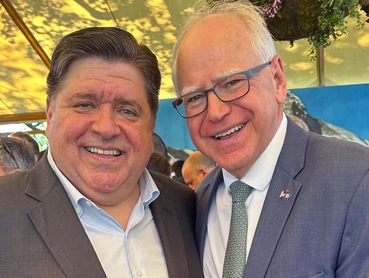 Pritzker: Walz to sprawdzony lider na wiceprezydenta