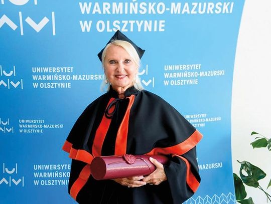 Prof. Maria Siemionow otrzymała tytuł doktora honoris causa UWM w Olsztynie