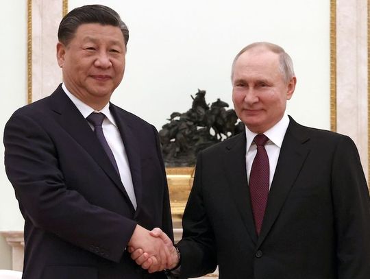 Przywódca Chin Xi Jinping przybył do Moskwy