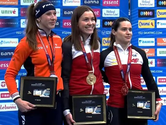 PŚ w łyżwiarstwie szybkim - Ziomek-Nogal najszybsza, Wójcik trzecia na 500 m