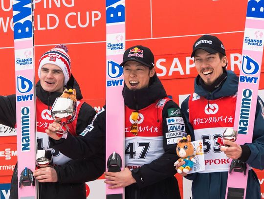 PŚ w skokach - 16. miejsce Stocha, drugi triumf Ryoyu Kobayashiego w Sapporo
