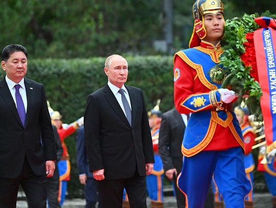 Putin z wizytą w Mongolii, Ukraina protestuje