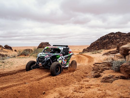 Rajd Dakar - Eryk Goczał: bawiłem się dzisiaj doskonale