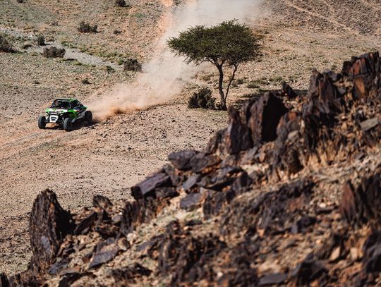 Rajd Dakar – Eryk Goczał drugi na trzecim etapie, Hołowczyc nadal jedzie