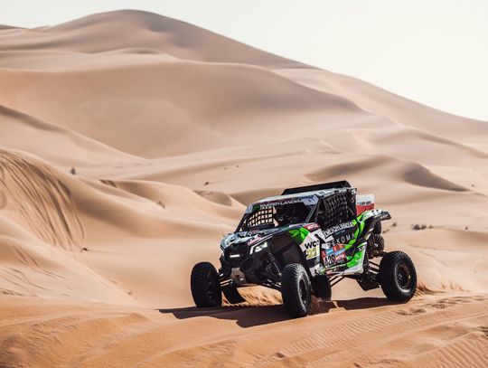 Rajd Dakar - tym razem najszybszy Michał Goczał, ale Baciuska powiększa przewagę