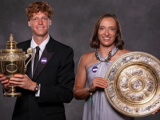 Rankingi WTA  i ATP- Świątek trzecia po triumfie w Wimbledonie. Sinner umocnił się na prowadzeniu