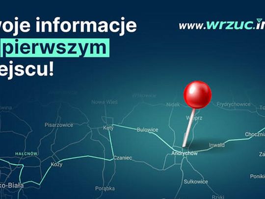 Regionalny portal z Andrychowa o rosnącym znaczeniu w sieci