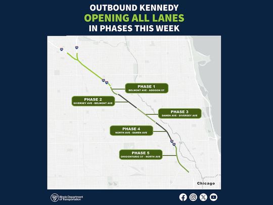 Remont autostrady Kennedy’ego prawie ukończony